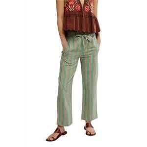 NEW FREE PEOPLE marielle pull-on trouser in ginger combo